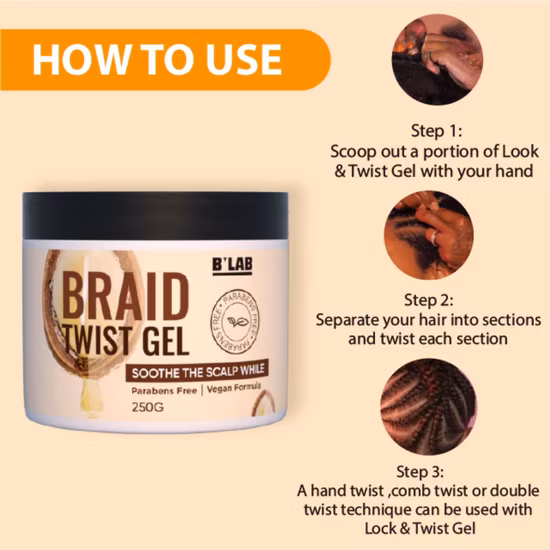 천연 헤어 스타일링 젤